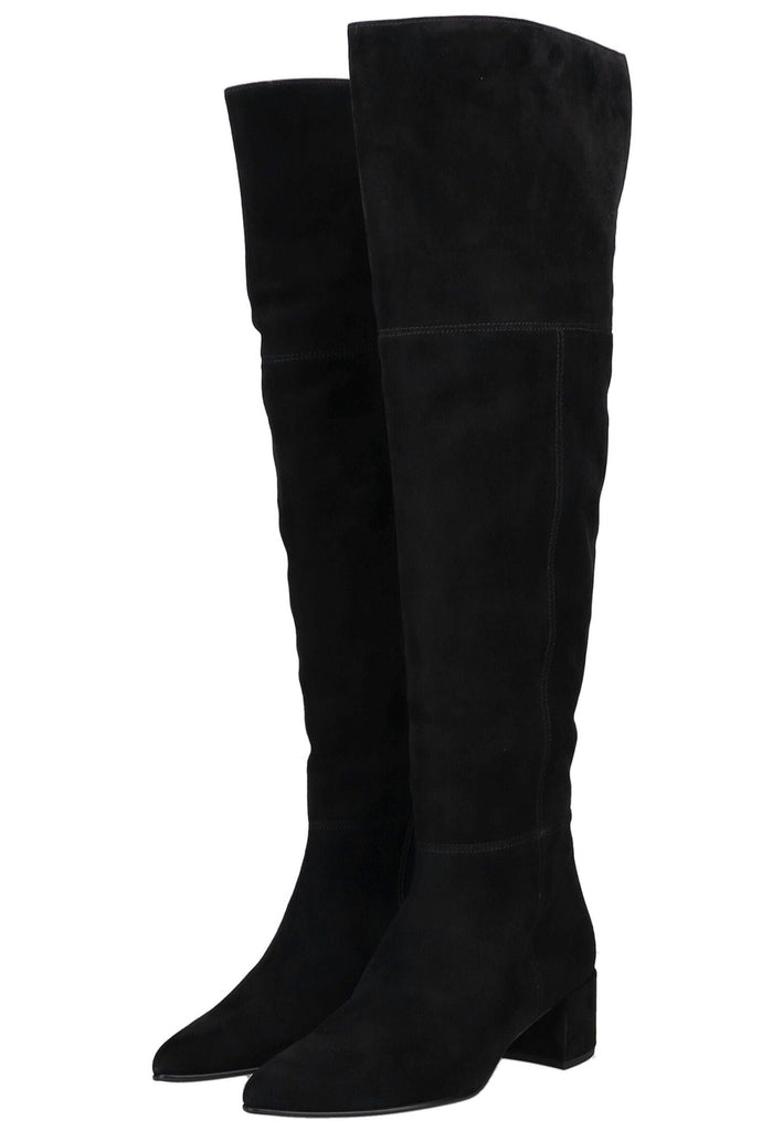Högl Stiefel Veloursleder Schwarz