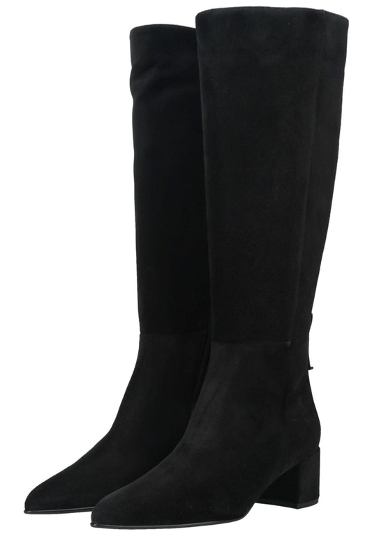 Högl Stiefel Veloursleder Schwarz