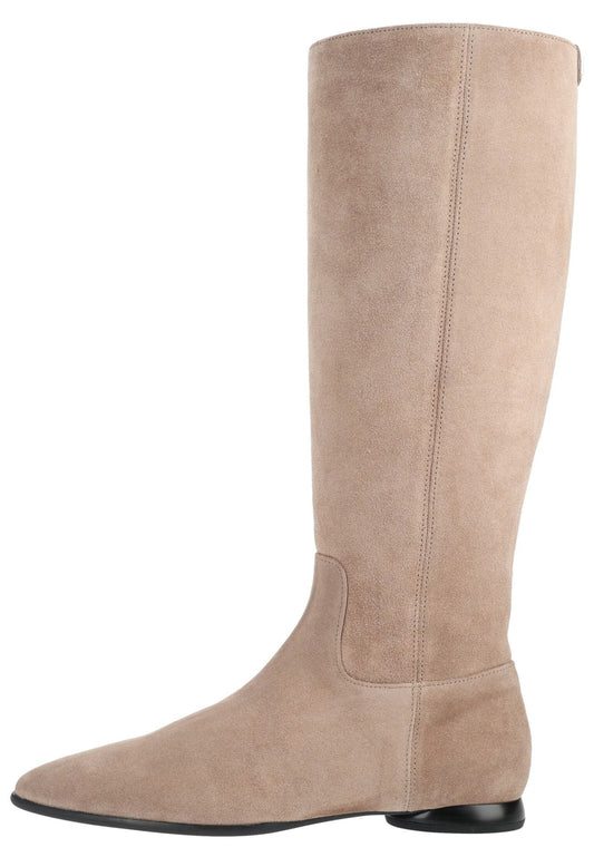 Högl Stiefel Veloursleder Taupe