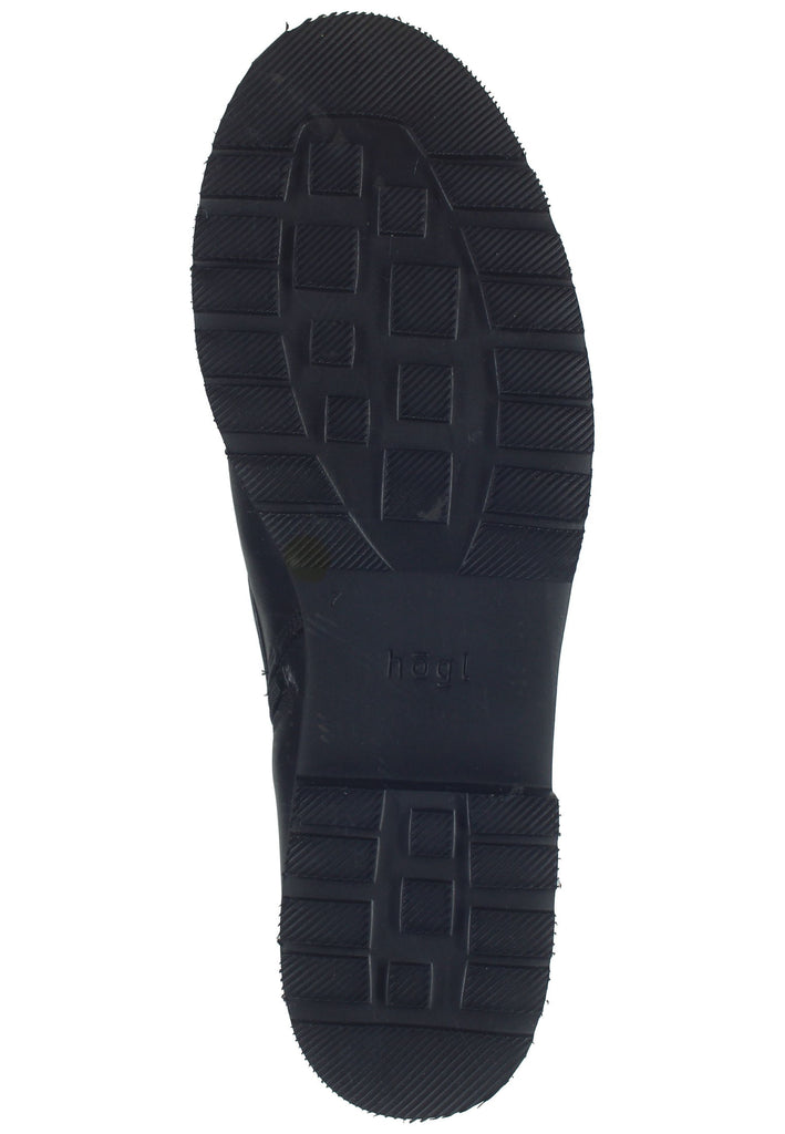 Högl Stiefelette Glattleder Schwarz
