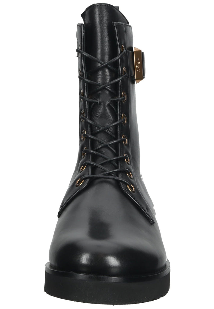 Högl Stiefelette Glattleder Schwarz