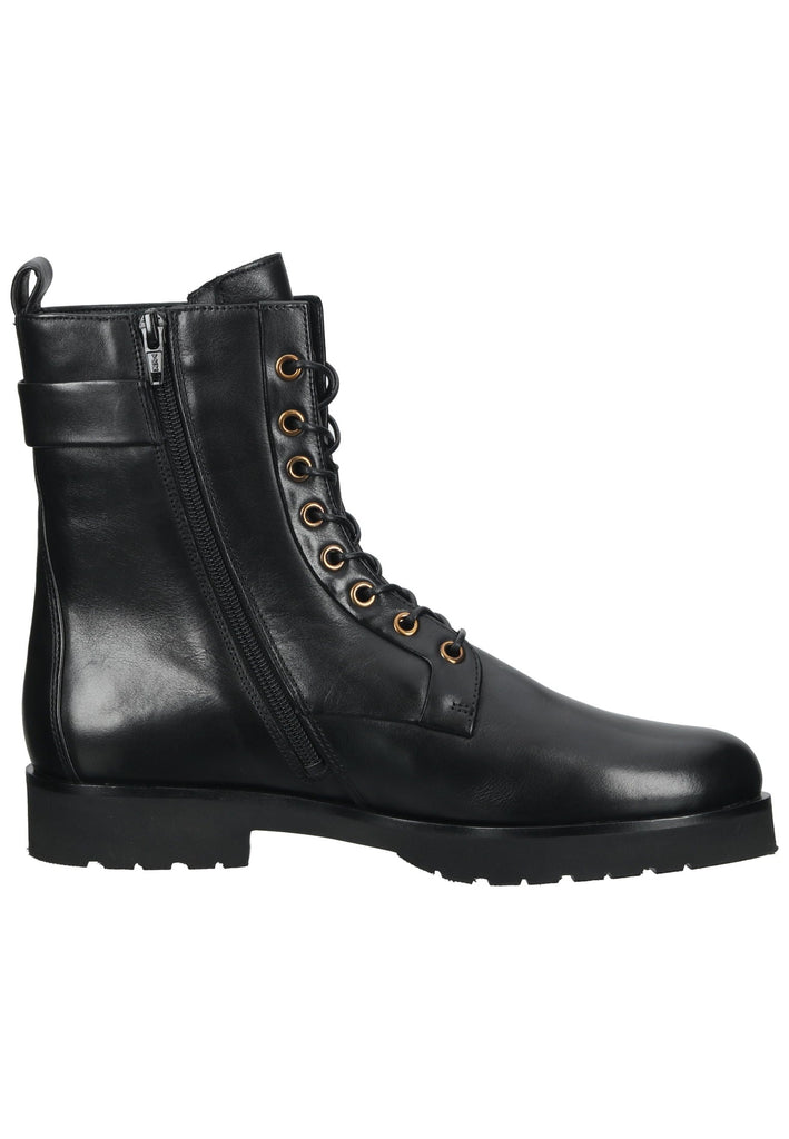 Högl Stiefelette Glattleder Schwarz