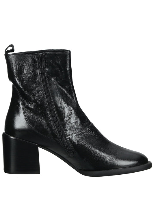 Högl Stiefelette Glattleder Schwarz