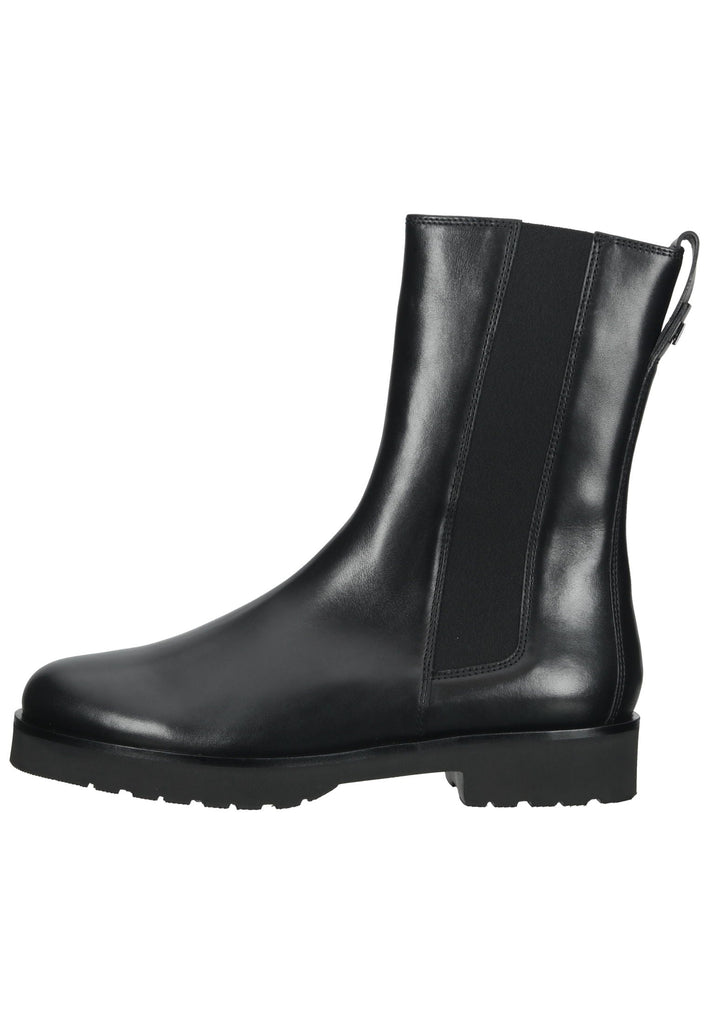 Högl Stiefelette Glattleder Schwarz