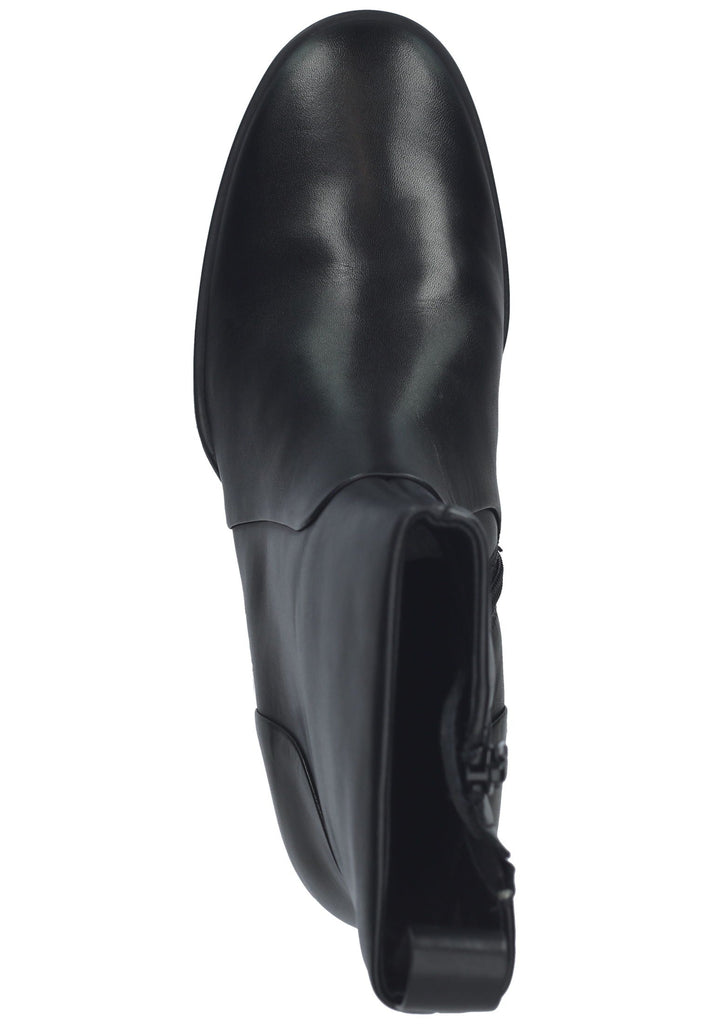 Högl Stiefelette Glattleder Schwarz