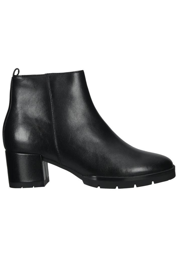 Högl Stiefelette Glattleder Schwarz