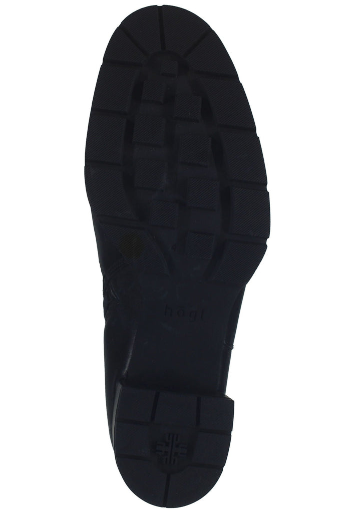 Högl Stiefelette Glattleder Schwarz