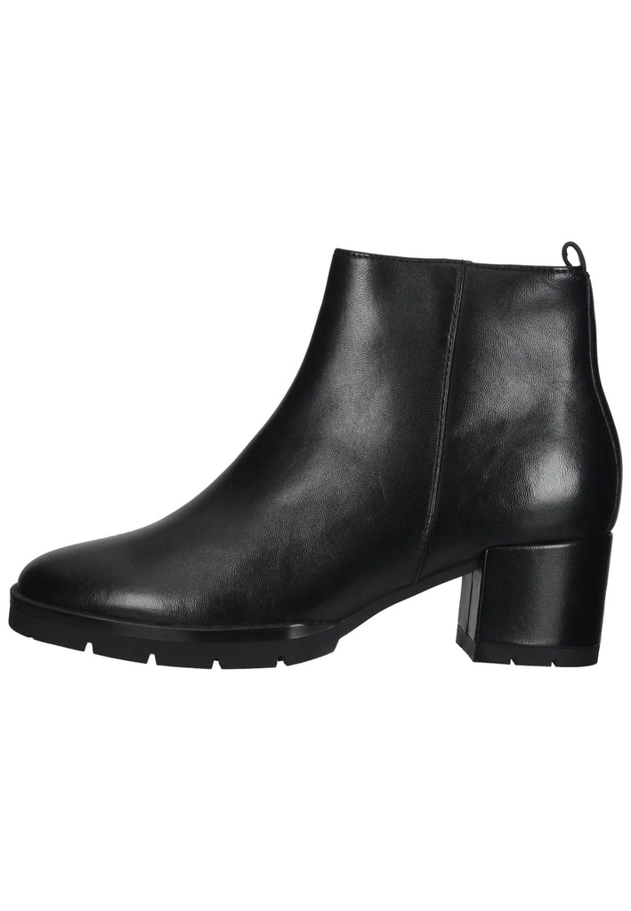 Högl Stiefelette Glattleder Schwarz