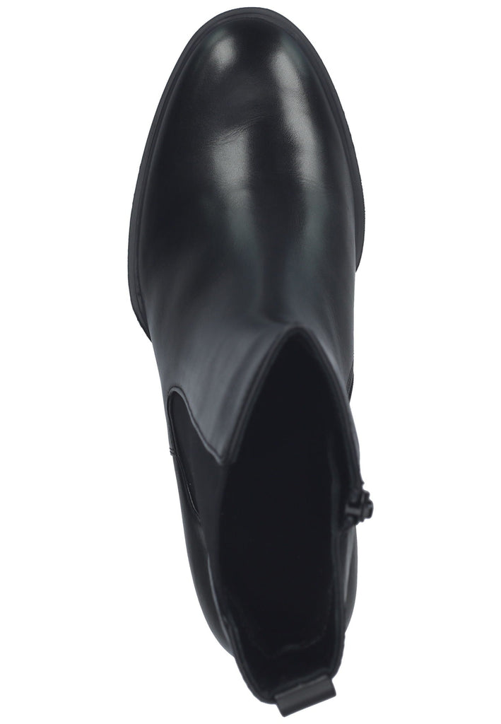 Högl Stiefelette Glattleder Schwarz