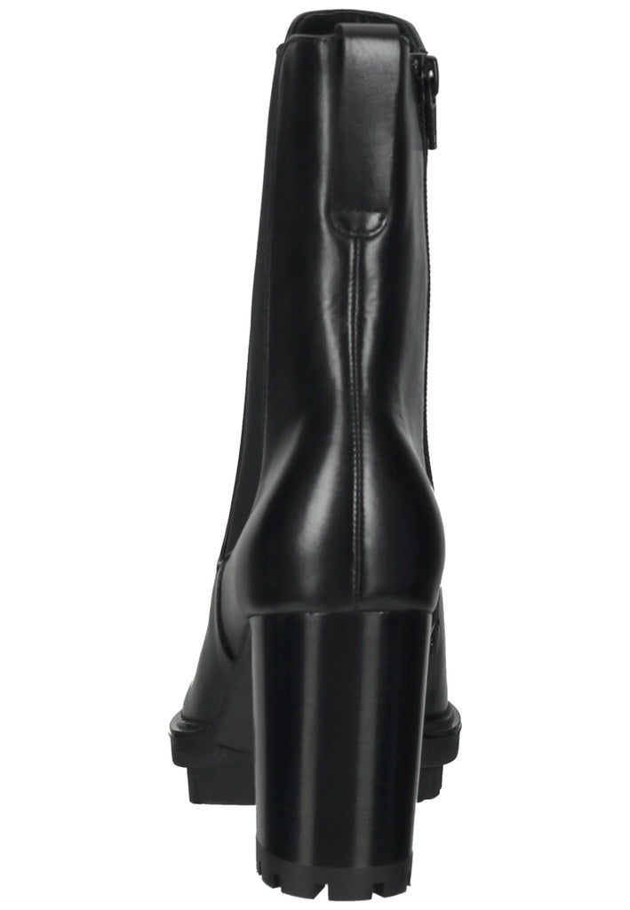 Högl Stiefelette Glattleder Schwarz