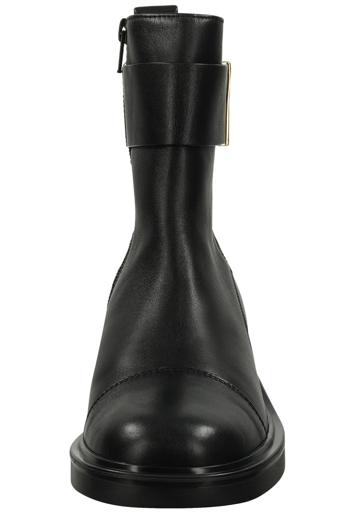 Högl Stiefelette Glattleder Schwarz Warmfutter