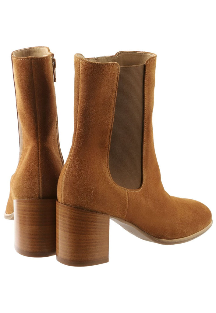 Högl Stiefelette Leder Camel