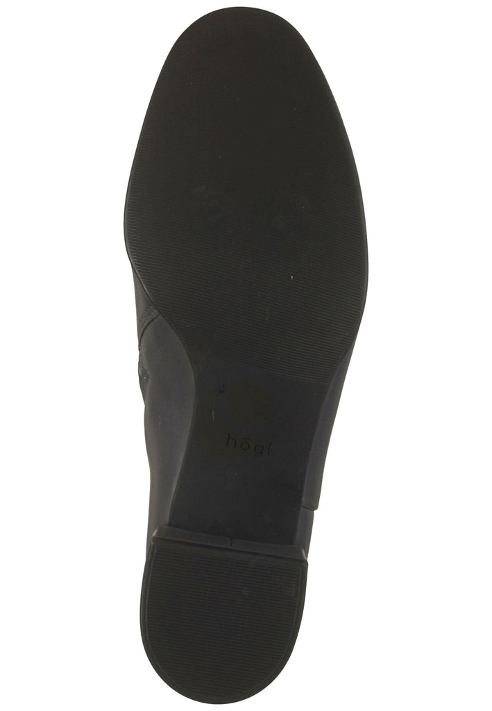 Högl Stiefelette Leder Graphit Warmfutter