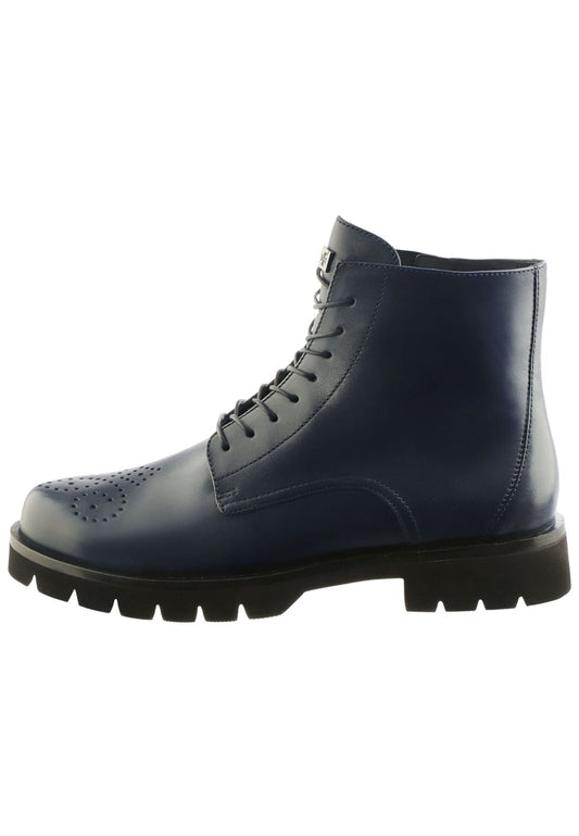 Högl Stiefelette Leder Nachtblau