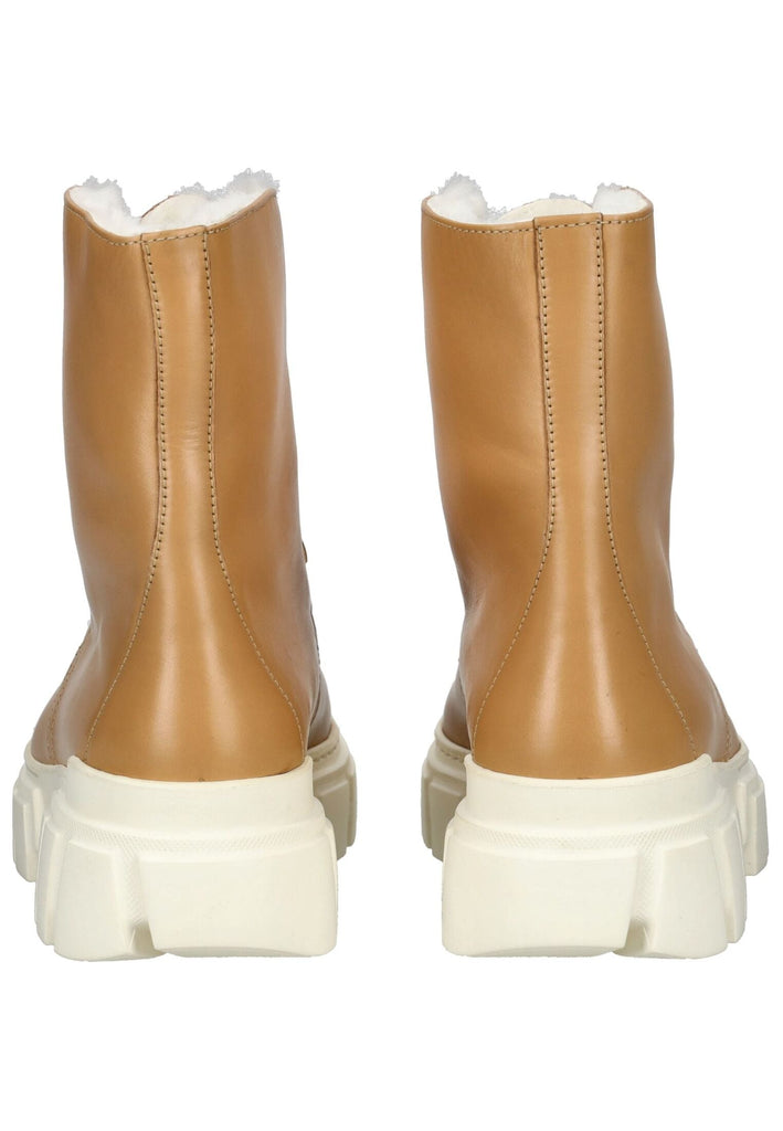 Högl Stiefelette Leder Nougat Warmfutter