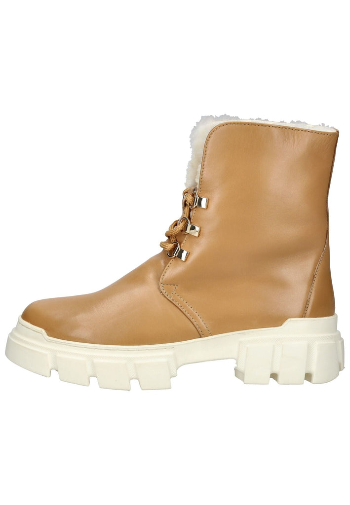 Högl Stiefelette Leder Nougat Warmfutter