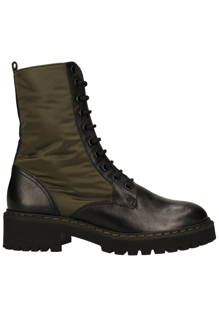 Högl Stiefelette Leder/Nylon Oliv