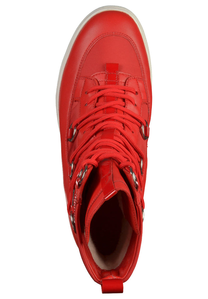 Högl Stiefelette Leder Rot