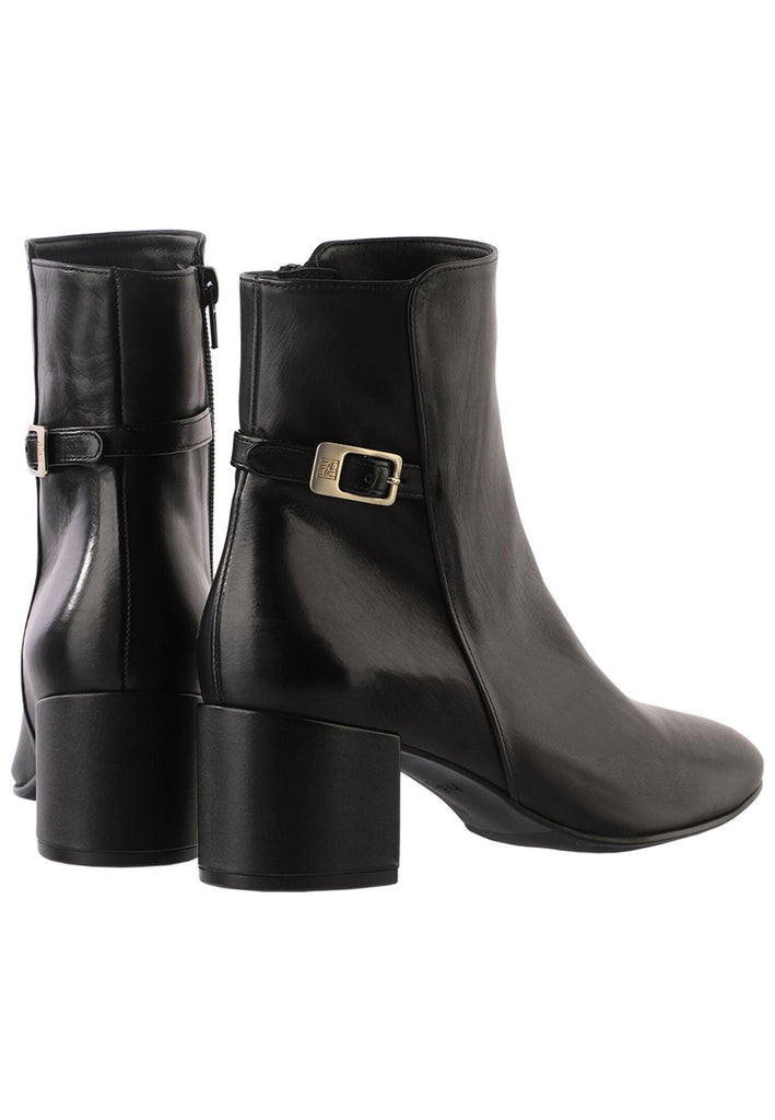 Högl Stiefelette Leder Schwarz