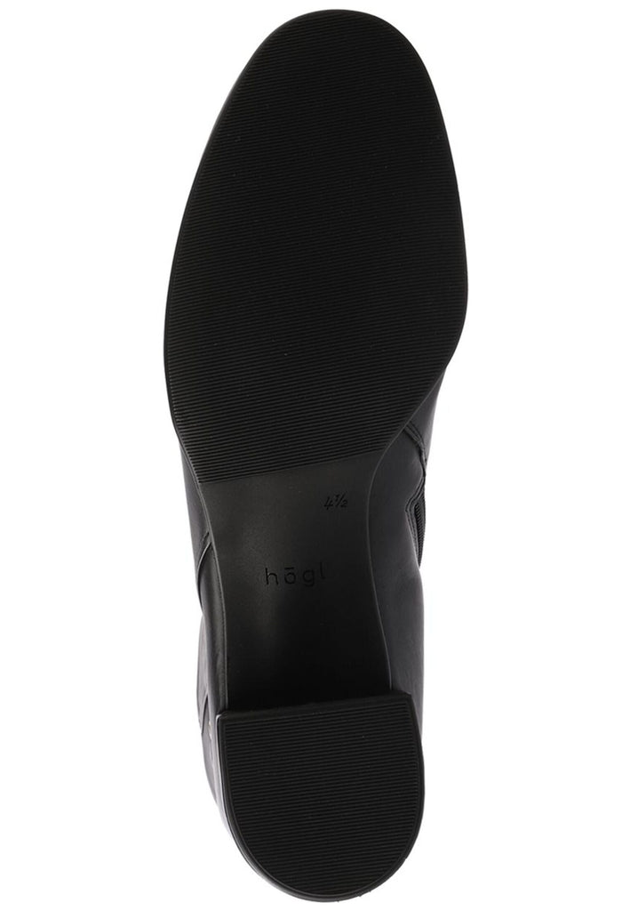 Högl Stiefelette Leder Schwarz