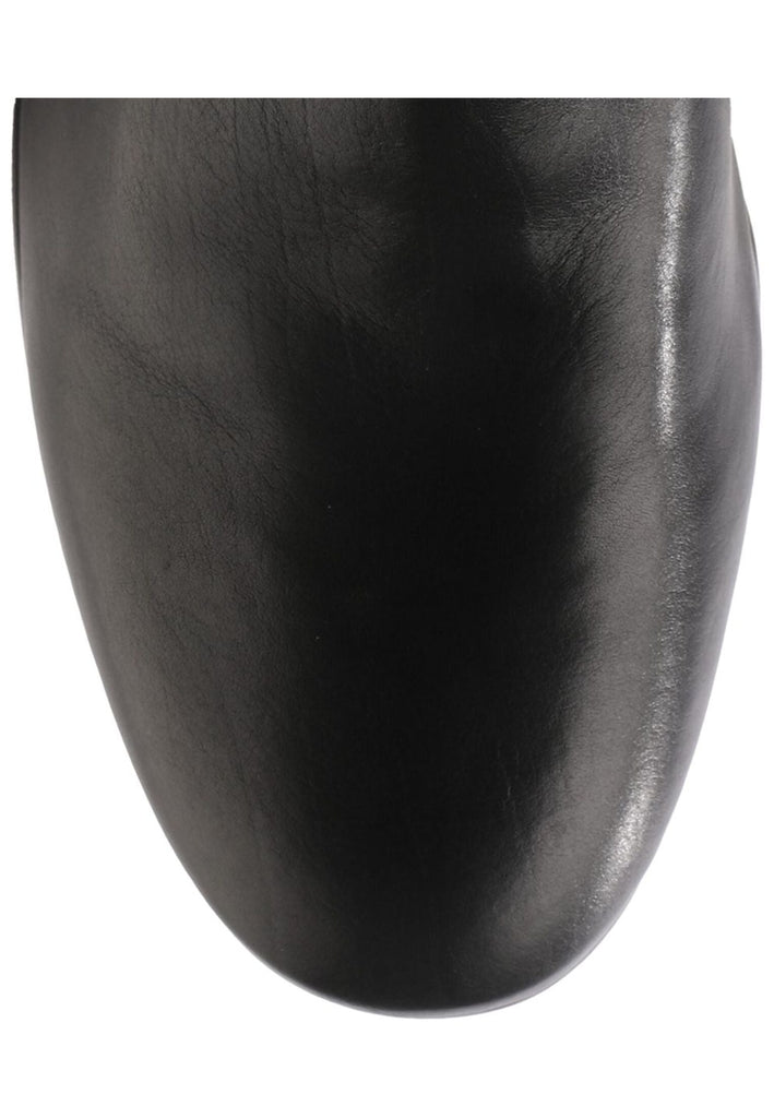 Högl Stiefelette Leder Schwarz