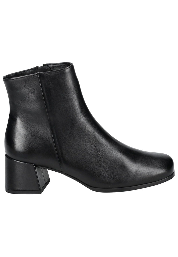 Högl Stiefelette Leder Schwarz