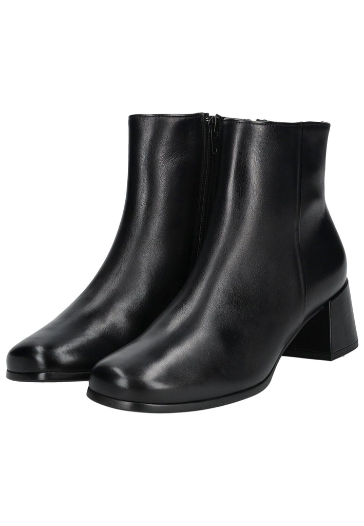 Högl Stiefelette Leder Schwarz