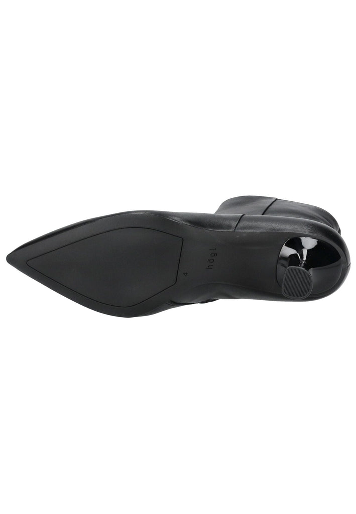 Högl Stiefelette Leder Schwarz