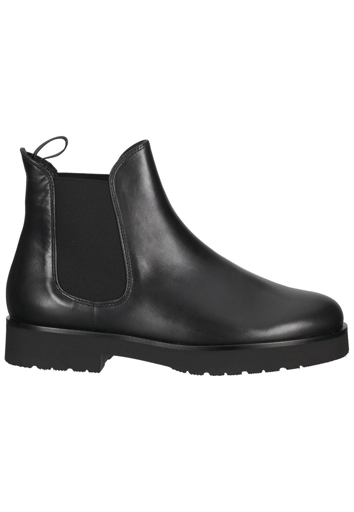 Högl Stiefelette Leder Schwarz