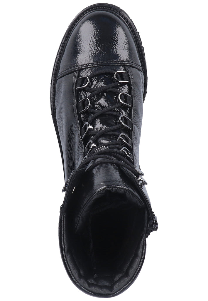 Högl Stiefelette Leder Schwarz