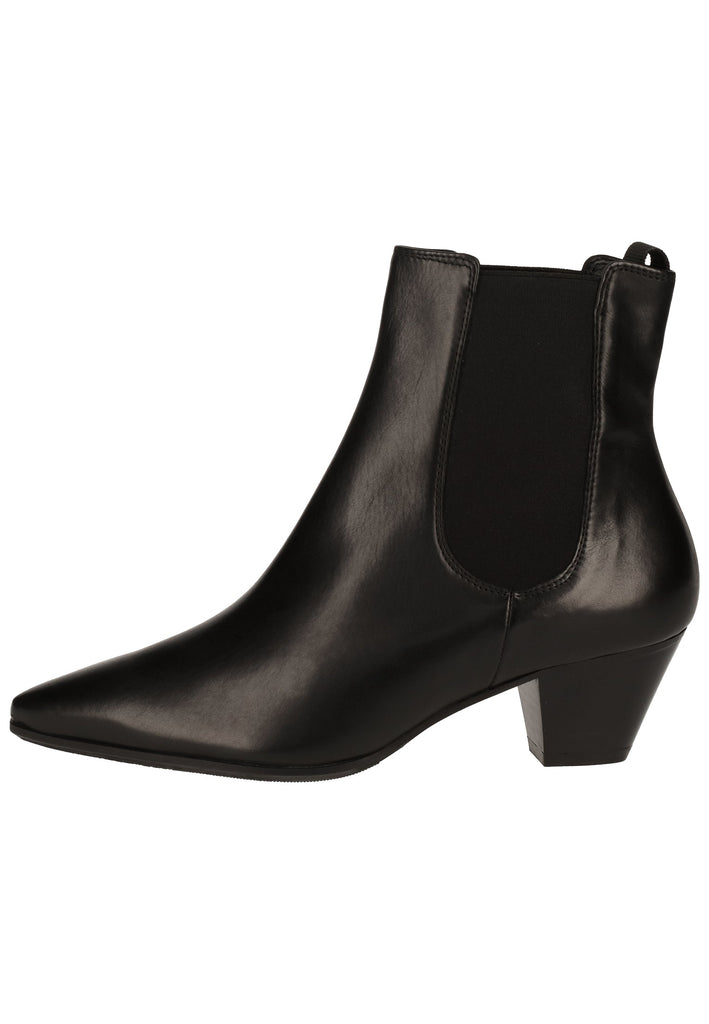 Högl Stiefelette Leder Schwarz