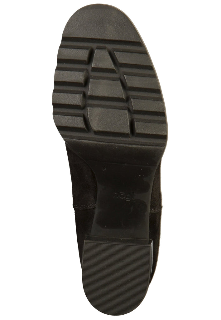 Högl Stiefelette Leder Schwarz