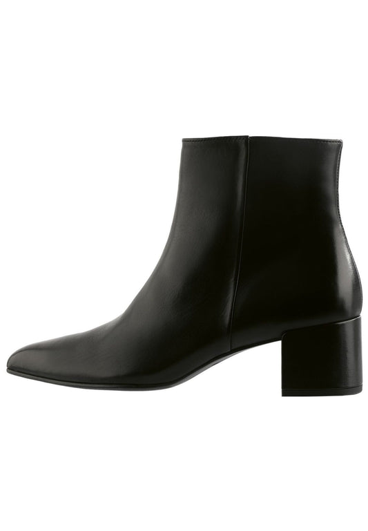 Högl Stiefelette Leder Schwarz