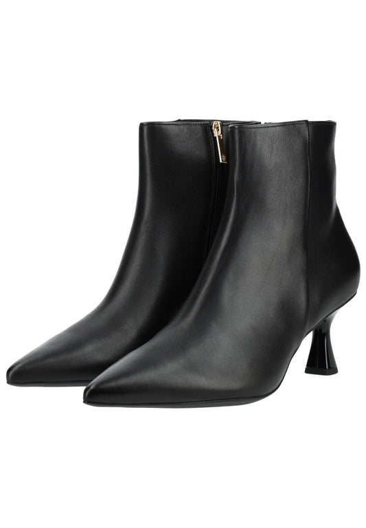Högl Stiefelette Leder Schwarz