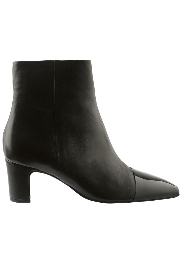 Högl Stiefelette Leder Schwarz/Schwarz