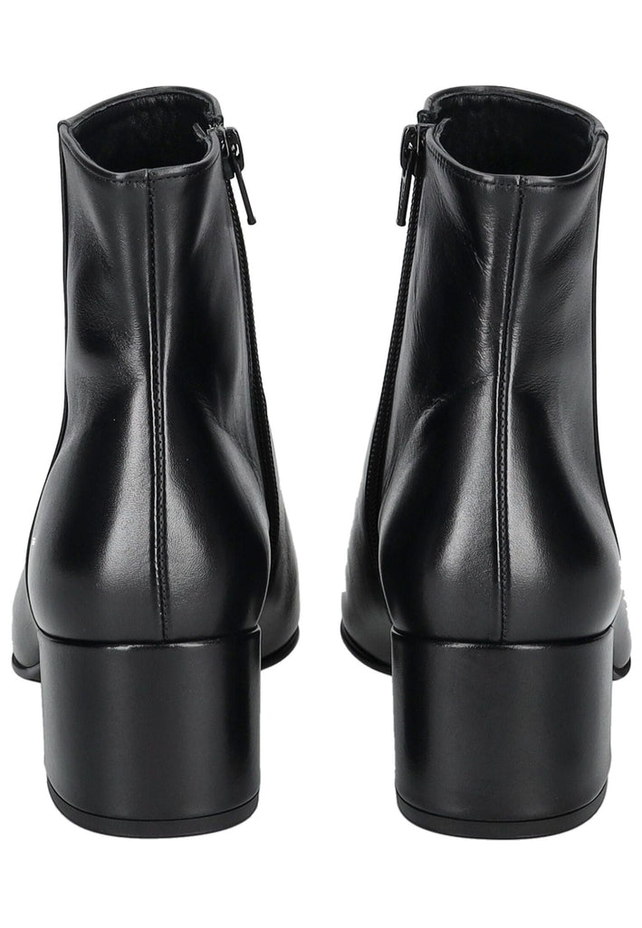 Högl Stiefelette Leder Schwarz Warmfutter