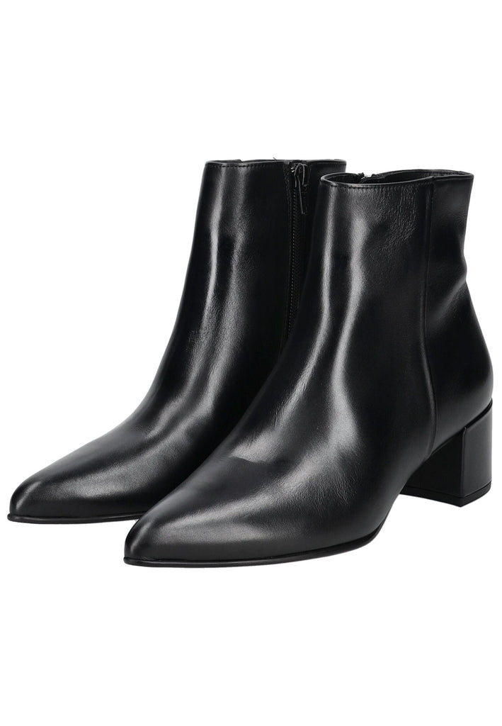 Högl Stiefelette Leder Schwarz Warmfutter