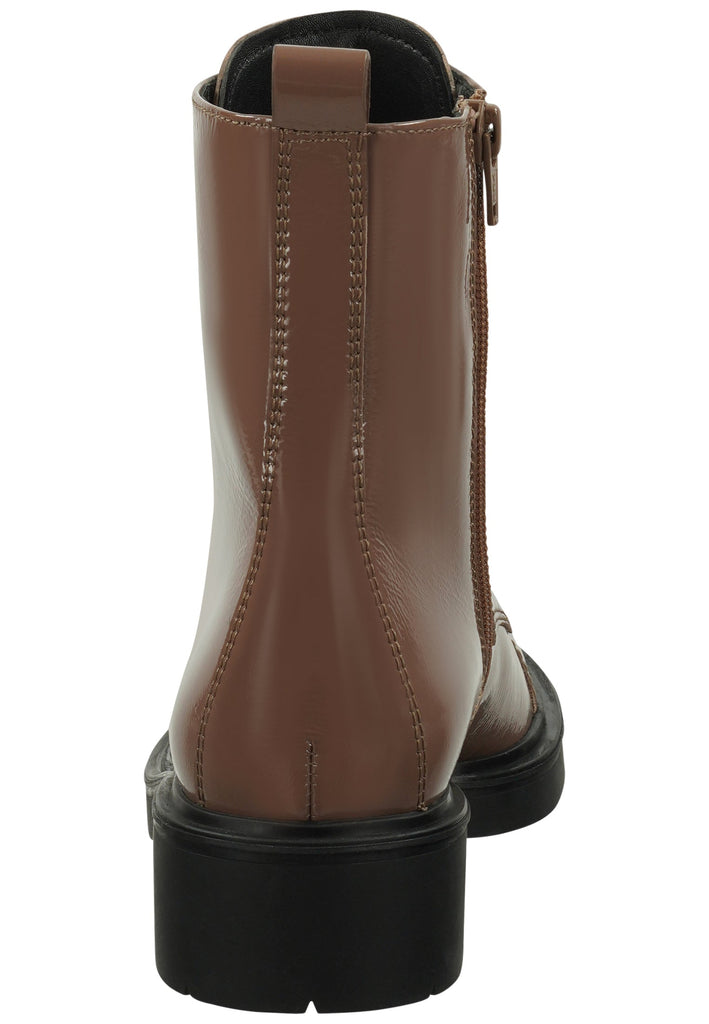Högl Stiefelette Leder Taupe Warmfutter