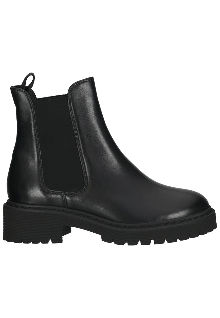 Högl Stiefelette Leder/Textil Schwarz