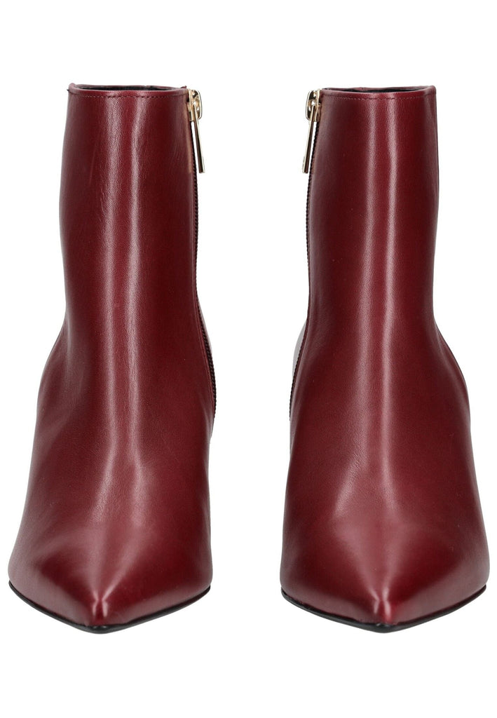 Högl Stiefelette Leder Weinrot