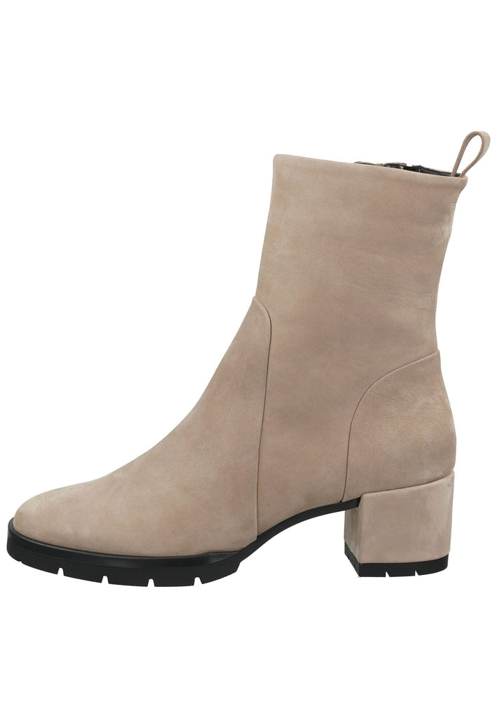 Högl Stiefelette Nubukleder Cappucino Warmfutter