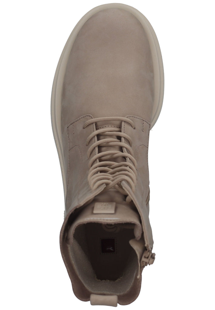 Högl Stiefelette Nubukleder Hellgrau