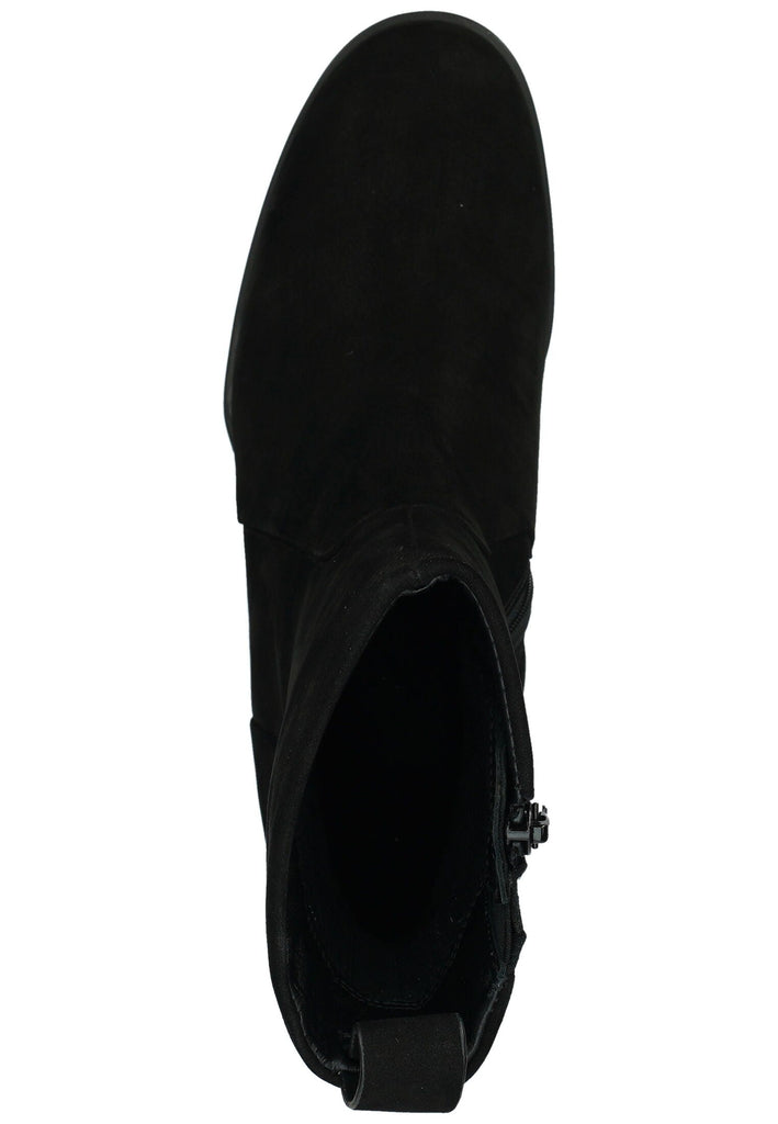 Högl Stiefelette Nubukleder Schwarz Warmfutter