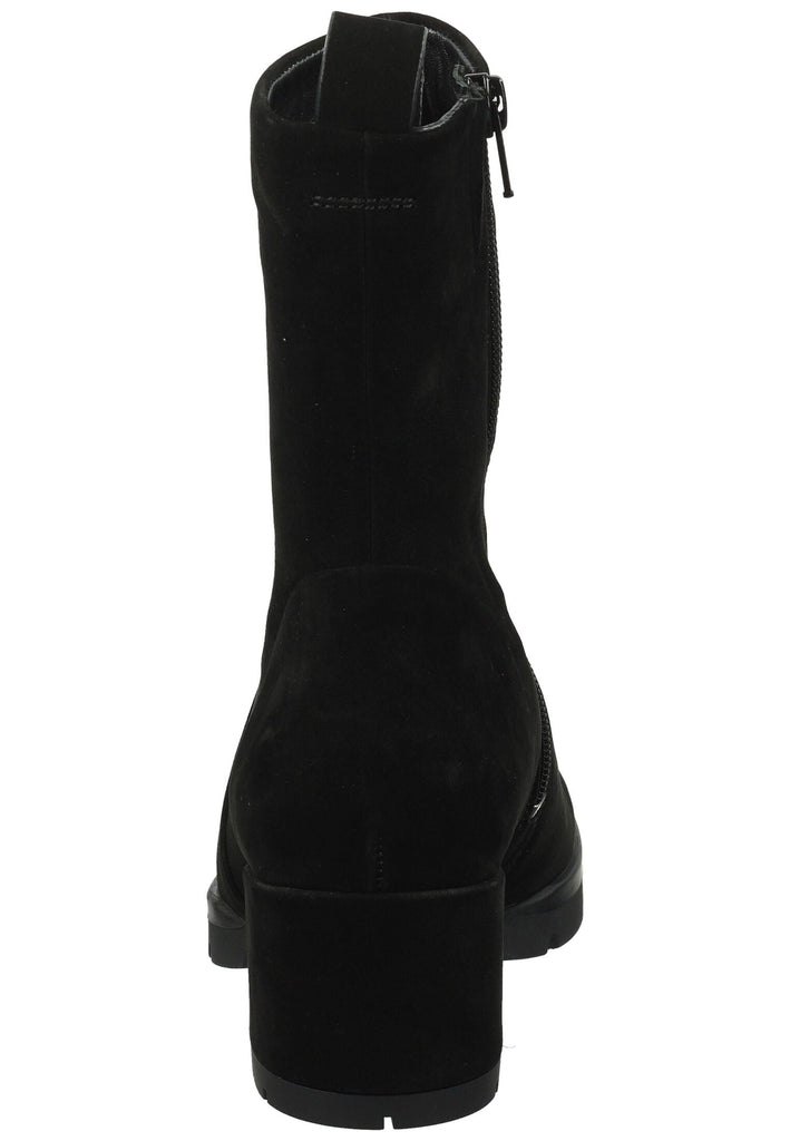 Högl Stiefelette Nubukleder Schwarz Warmfutter