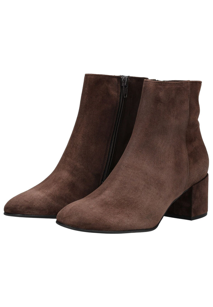 Högl Stiefelette Veloursleder Braun