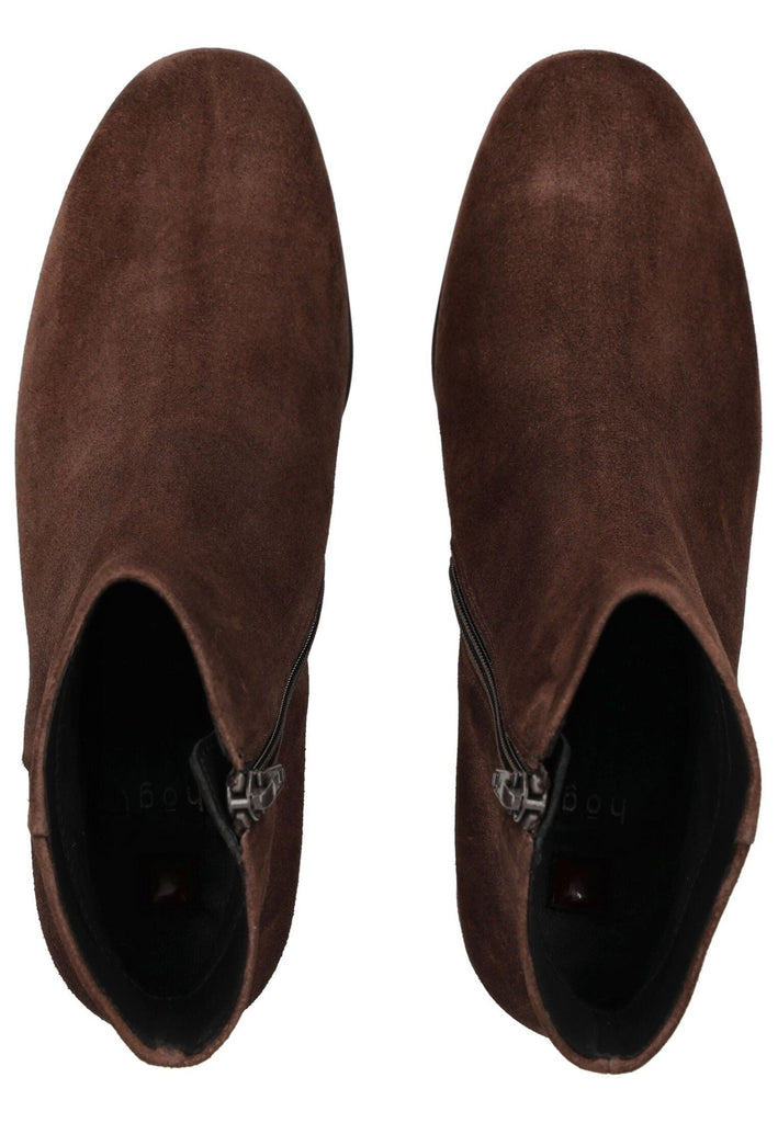 Högl Stiefelette Veloursleder Braun