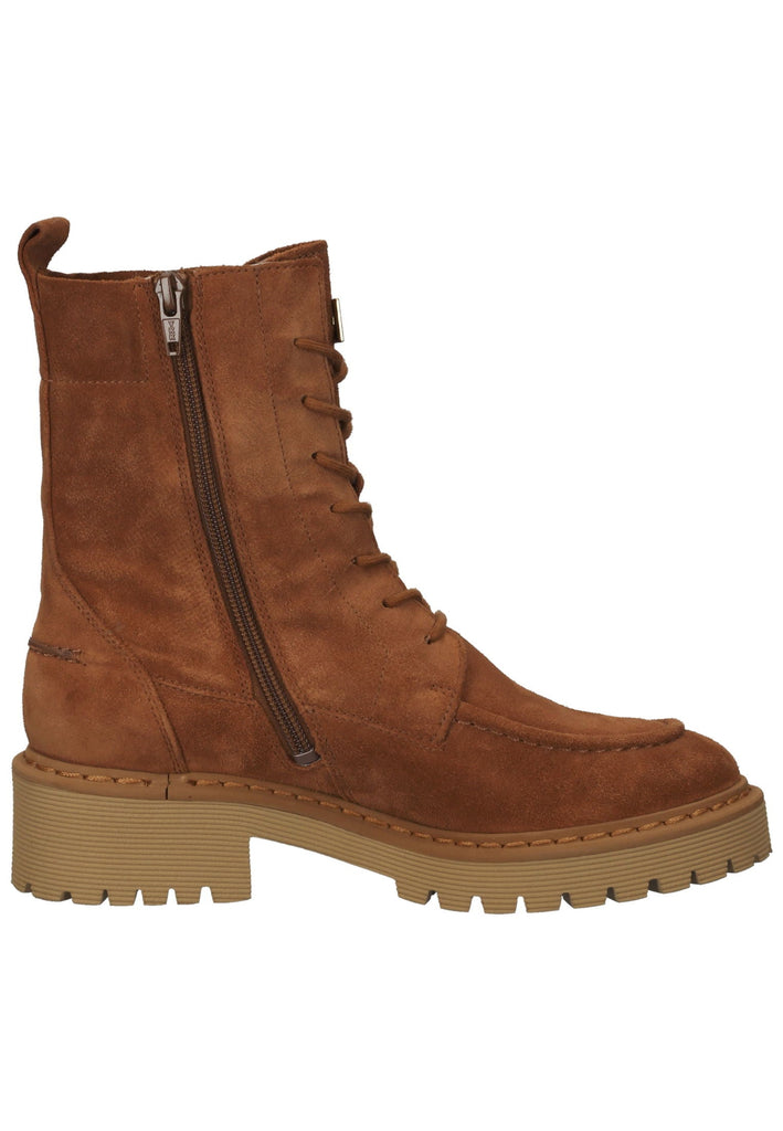Högl Stiefelette Veloursleder Camel