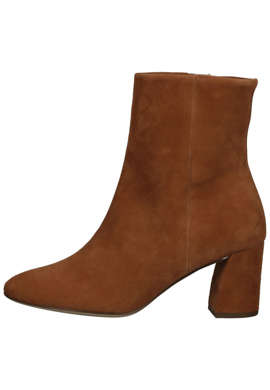 Högl Stiefelette Veloursleder Camel