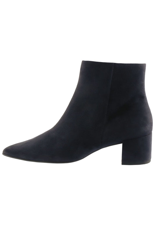 Högl Stiefelette Veloursleder Dunkelblau