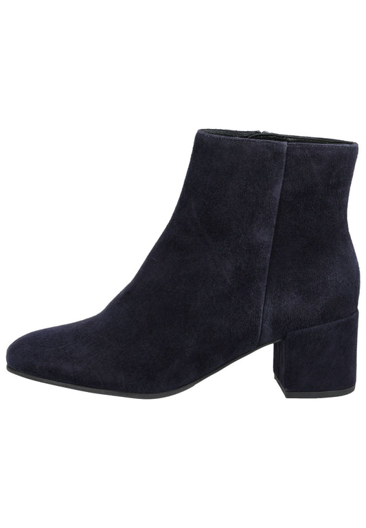 Högl Stiefelette Veloursleder Dunkelblau